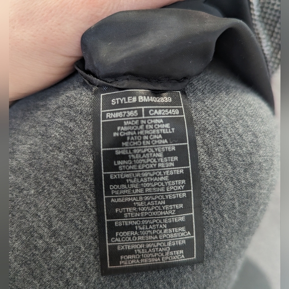 Steve Madden rhinestone blazer - Picture 7 of 7